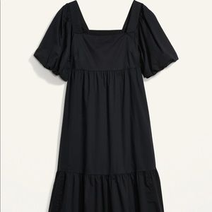 Long poplin summer dress